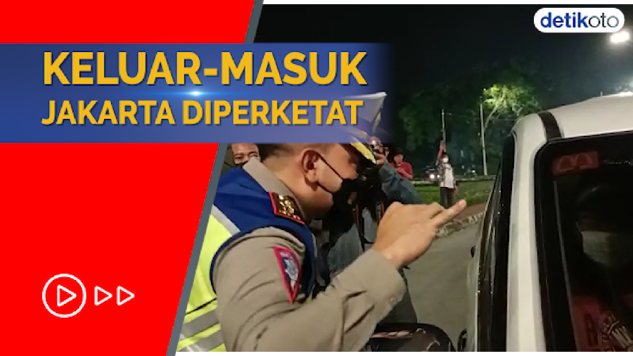 Catat! Ini Aturan Keluar-Masuk Jakarta Selama PPKM Darurat