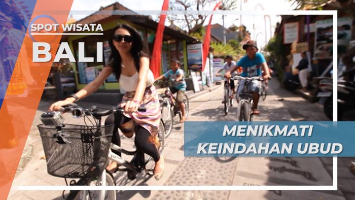 Bersepeda Berkeliling, Menikmati Keindahan Ubud, Bali