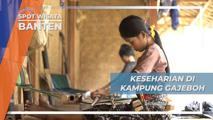 Suku Baduy, Keseharian Kampung Adat Gajeboh Banten