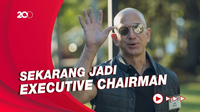 Jeff Bezos Resmi Pensiun dari CEO Amazon
