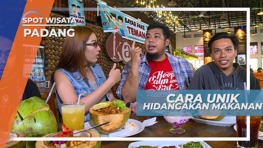 Uniknya Sajian Makanan di Dalam Karambia, Padang