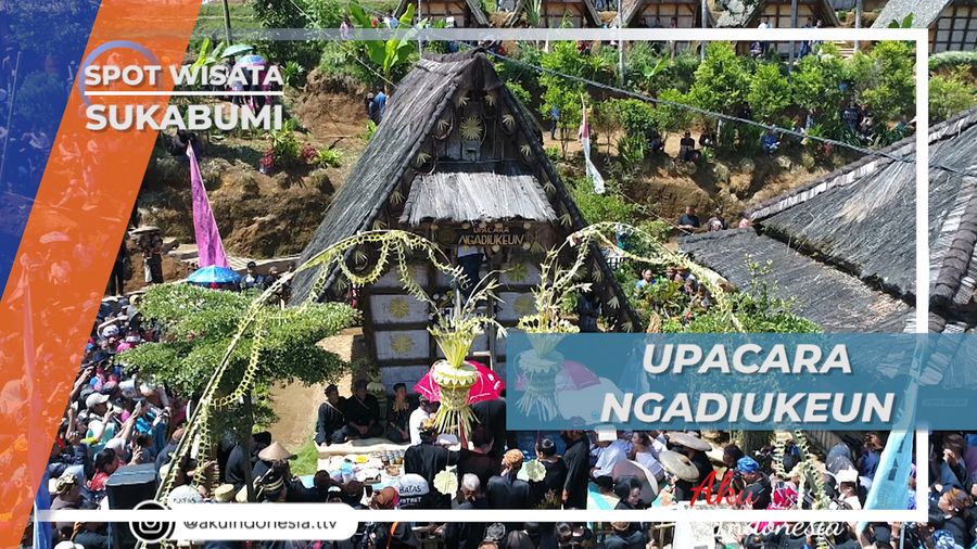 Ngadiukeun, Tradisi Simpan Padi Ke Dalam Lieut di Kasepuhan Adat Ciptagelar Sukabumi
