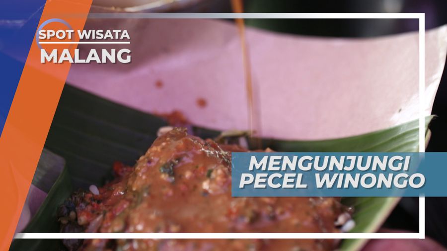 Pecel Winongo Kota Malang, Paduan Sayuran dan Sambal Kacang yang Nikmat
