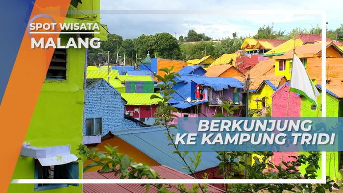 Berkunjung ke Kampung Tridi, Warna-warni di Sudut Kota Malang