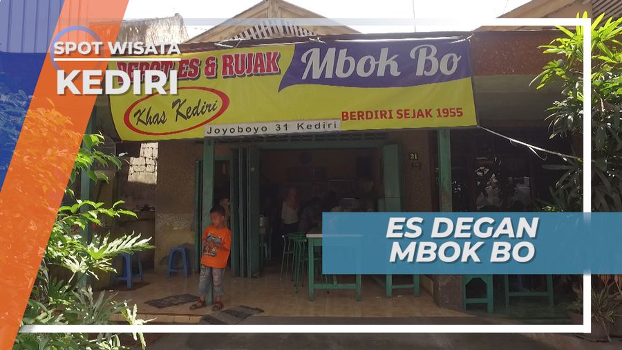 Es Degan Mbok Bo, Depot Es dan Rujak Kota Kediri Sejak 1955