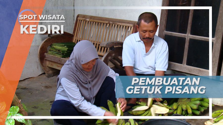 Getuk Pisang Kota Kediri, Kudapan Kukus Pisang Rajanangka