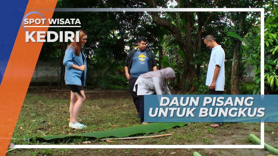 Getuk Pisang Kota Kediri, Mencari Daun Pembungkus Kudapan Andalan