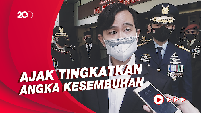 Gibran Ajak Penyintas Donor Plasma Konvalesen Bantu Penderita Covid-19