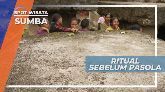 Ziarah di Kuburan Batu, Ritual Sebelum Memulai Tradisi Pasola Sumba