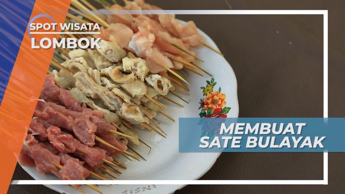Sate Bulayak, Si Lontong Kecil Bersama Daging Ayam, Sapi dan Usus Khas Lombok