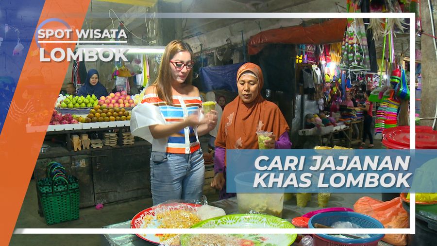 Berburu Jajanan Khas Lombok, Wisata Pasar Cakranegara Kota Mataram 