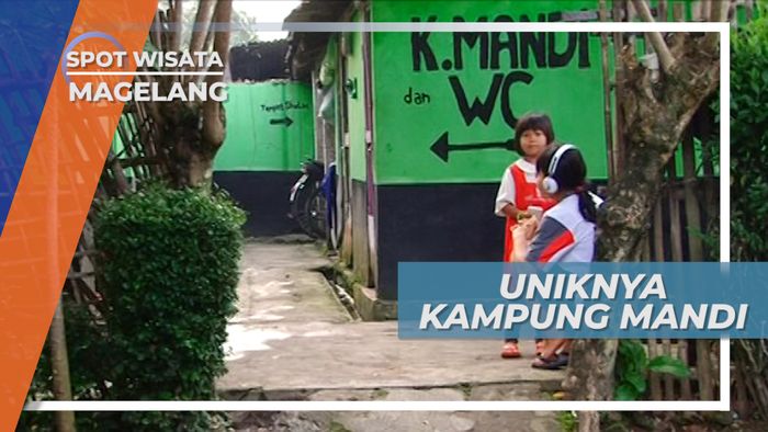 Kampung Mandi, Uniknya Sewa Kamar Mandi bagi Pengunjung Candi Borobudur Magelang