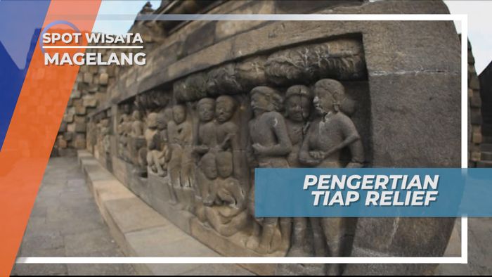 Pahatan yang Terdiri dari Ribuan Panel Relief Candi Borobudur 