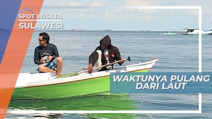 Membawa Hasil Perburuan Teripang ke Pengepul, Sulawesi Selatan