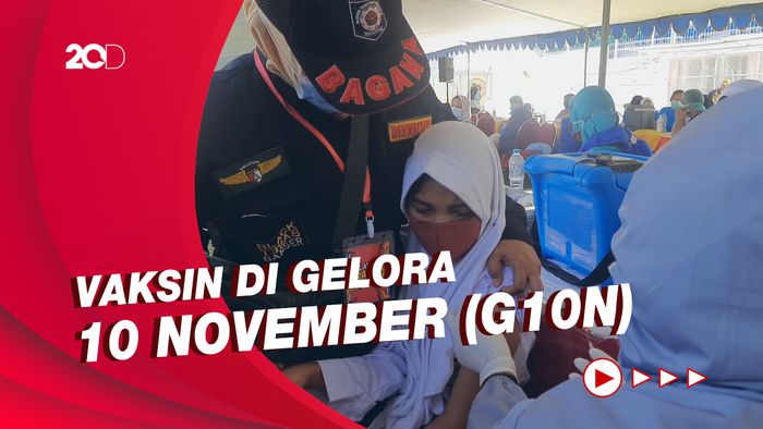 Momen Siswa Ikuti Vaksinasi COVID-19, Semangat hingga Menangis Histeris