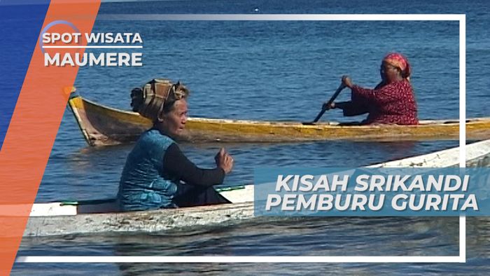 Kelihaian Emak-Emak Berenang Di Bawah Air, Memburu Gurita Maumere 