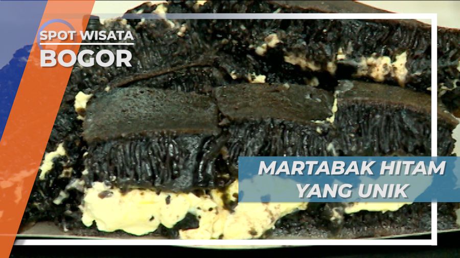 Martabak Hitam Kuliner Unik Kota Bogor 