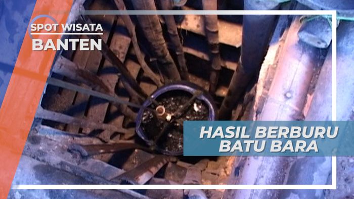 Hasil Buruan Tambang Berupa Tiga Ton Batu Bara Per Hari dari Perut Bumi Bayah Banten