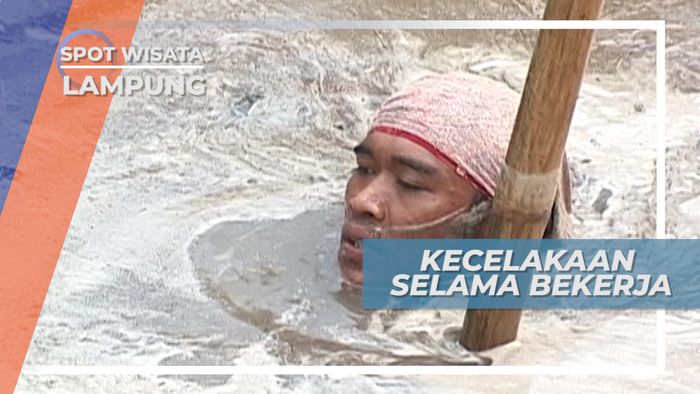 Bahaya Pekerjaan Penambang Pasir, Lampung