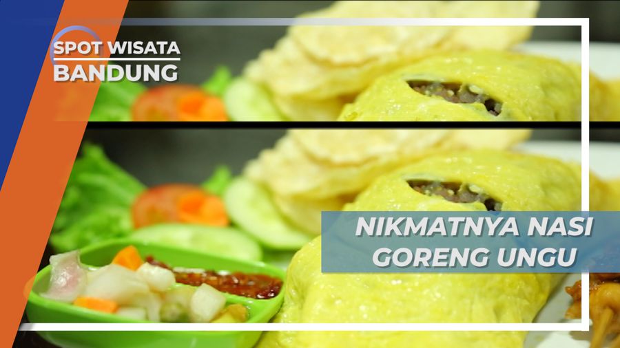 Nasi Goreng Ungu, Warna Unik Rasa Lezat, Bandung