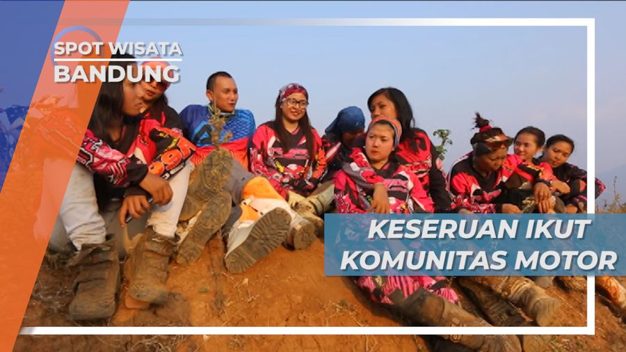 Tak Hanya Pria, Para Wanita Tangguh Ini Mahir Mengendarai Motor Trail, Bandung