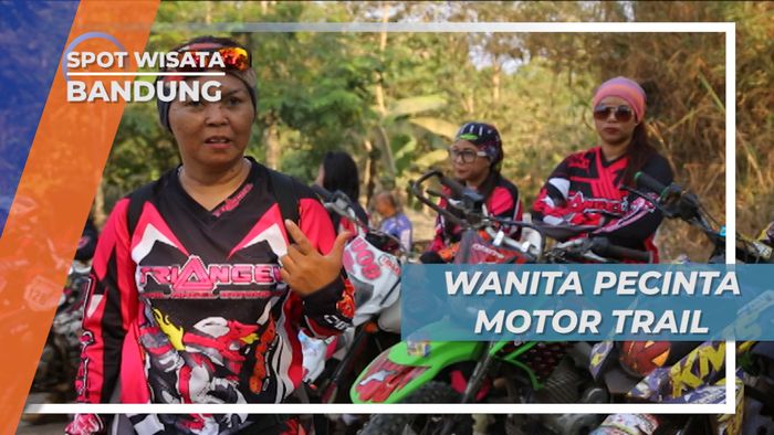 Komunitas Wanita Tangguh, Para Pecinta Motor Trail, Bandung