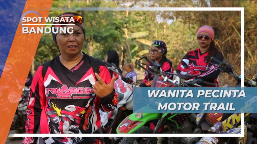 Komunitas Wanita Tangguh, Para Pecinta Motor Trail, Bandung