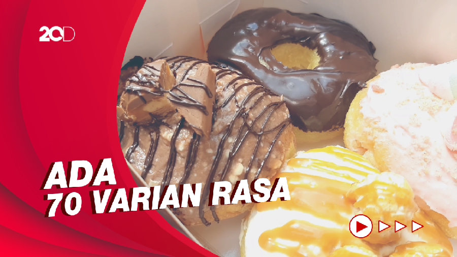 Mencicipi Donat Bahagia yang Viral di Bandung