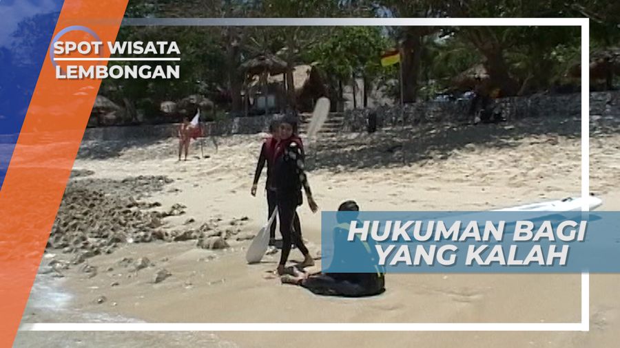 Bersantai Seru di Pinggir Pantai Pulau Lembongan