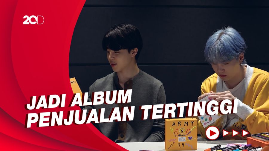 Wow! BTS Sukses Jual 1,97 Juta CD Butter Dalam Seminggu