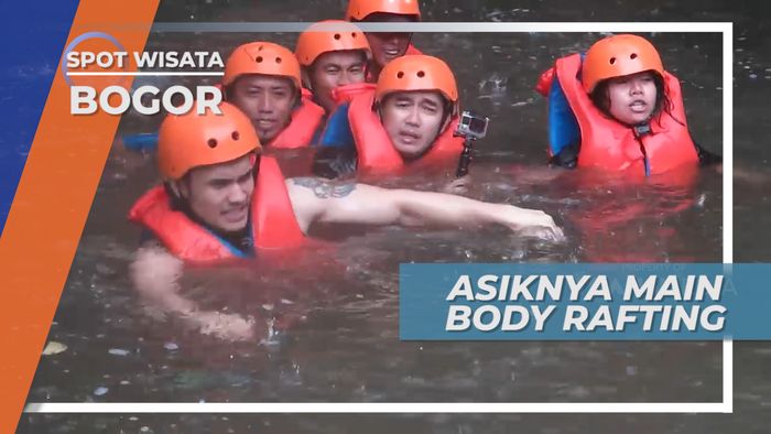 Body Rafting, Sensasi Arus Deras Di Tengah Hutan Terjal Daerah Puncak Bogor
