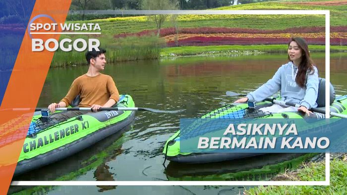 Berkano Bersama Angsa di Bogor