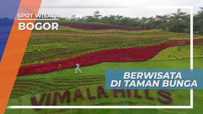 Indahnya Taman Bunga di Bogor