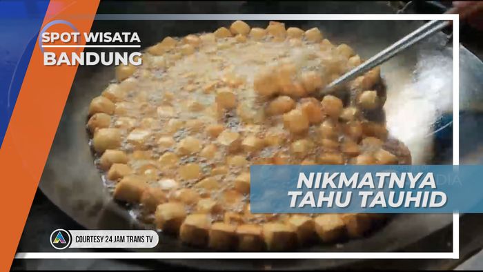 Tahu Tauhid, Makin Nikmat dengan Tambahan Lontong dan Cocolan Sambal Kecap ala Lembang