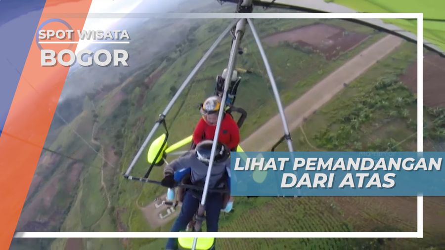 Dengan Air Trike, Melayang Di Atas Langit Bogor