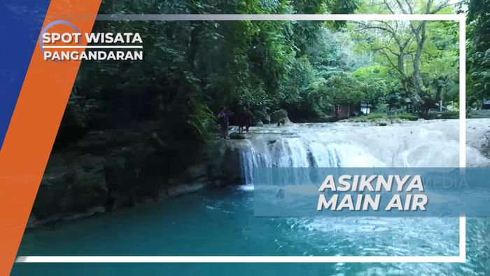 Melompat Ke Sungai Jernih Dingin Citumang Pangandaran