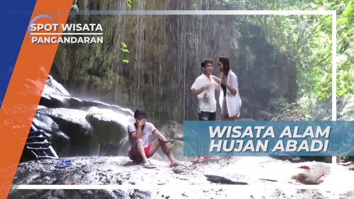 Titik Air Abadi Dari Atas Atap Gua Green Canyon Pangandaran