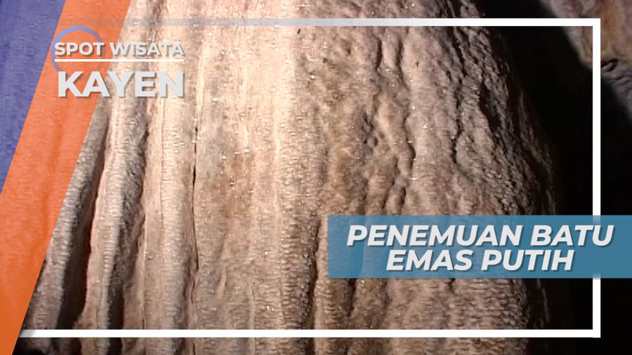 Kilauan Cahaya Batu Emas Putih di Goa Pancur,Pati