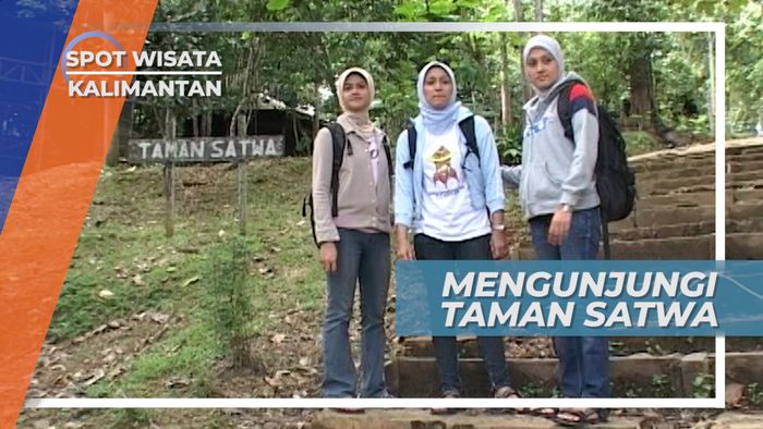 Taman Satwa Samarinda, Bertemu Orang Utan Kalimantan