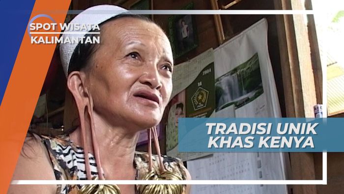 Kuping Panjang, Tradisi Unik Suku Dayak, Kalimantan