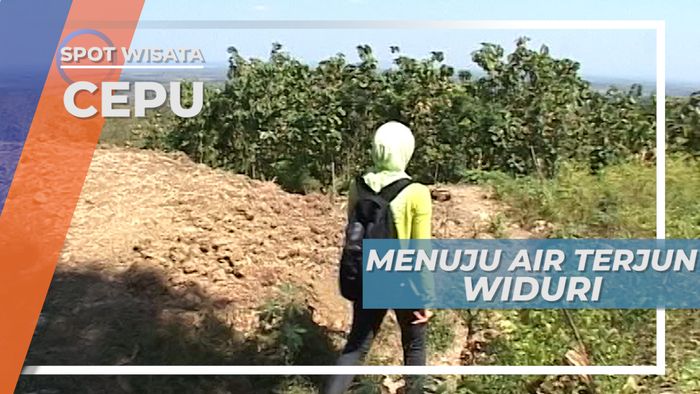 Air Terjun Widuri, Jalur Hijaunya Pohon Jati dan Jalan Setapak nan Terjal di Cepu