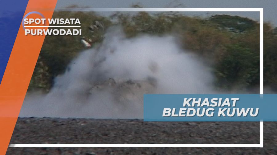 Bledug Kuwu, Lumpur Meletup Berkhasiat Dari Purwodadi