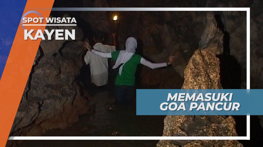 Goa Pancur Pati, Air Setinggi Pinggang Orang Dewasa Menanti Di Mulut Goa
