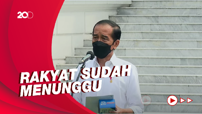 Presiden Jokowi Minta Bantuan Sosial ke Masyarakat Dipercepat