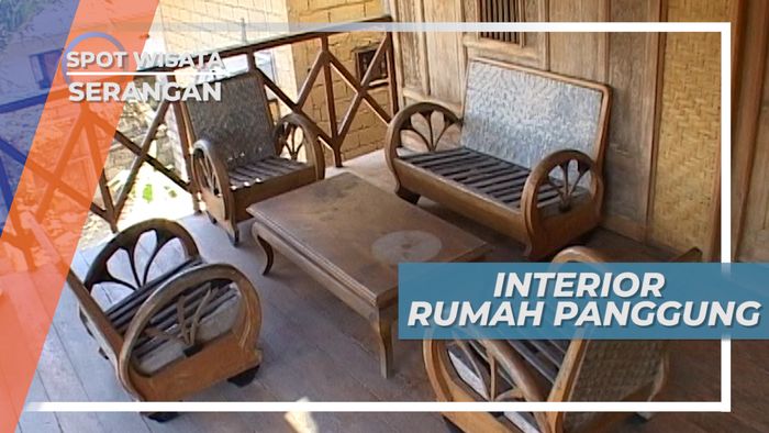 Interior Rumah Panggung Kampung Bugis Serangan Bali