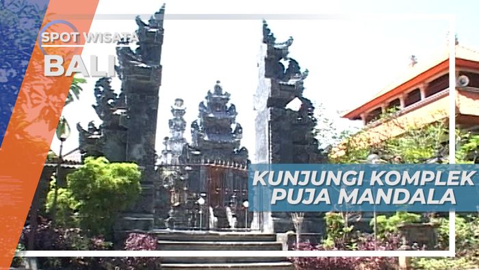 Komplek Puja Mandala, Lima Rumah Ibadah Berdampingan Selaras di Nusa Dua Bali