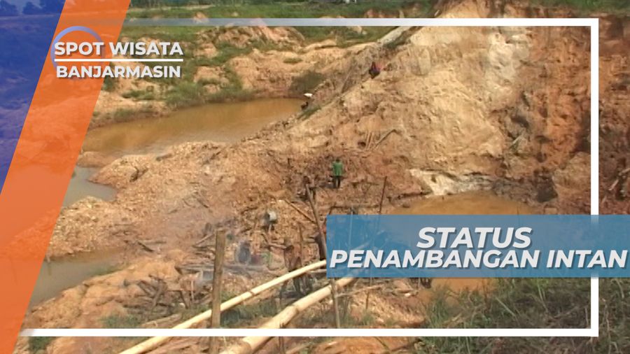 Tambang Berlian Banjarbaru kalimantan Selatan