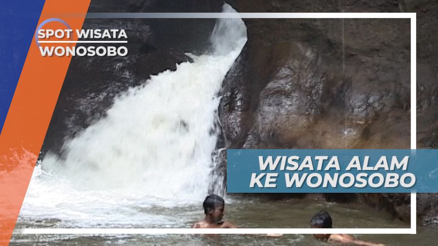Dumaraja, Air Terjun Melalui Lorong Gua Yang Indah di Desa Beran Wonosobo