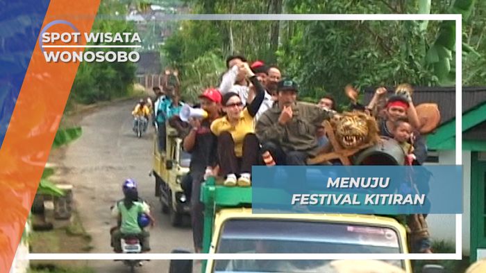 Bersukaria Di Atas Truk Menuju Festival Kitiran Wonosobo, 