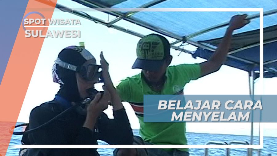 Belajar Menyelam, Mencoba Menceburkan Diri Ke Air Asin Teluk Tomini Sulawesi